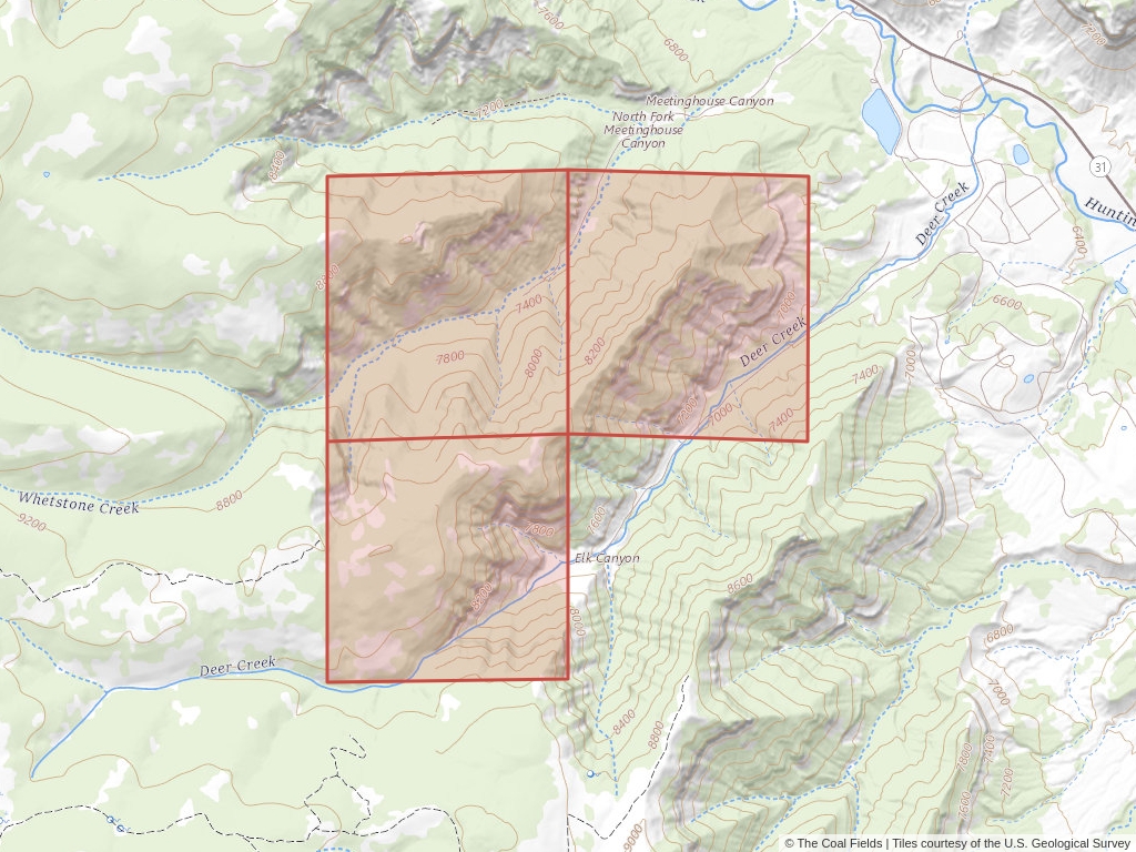 'Uinta Basin Coal Lease' | 20 acres in Emery, Utah | Established in 1944 | Pacificorp Interwest Mining Co. | 'UTSL  0064607'
