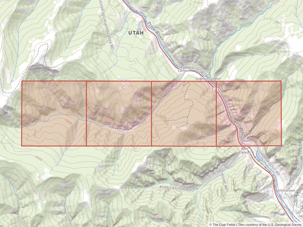 'Uinta Basin Coal Lease' | 1,960 acres in Utah, Utah | Established in 1949 | Plateau Mining Co. | 'UTSL  0071737'