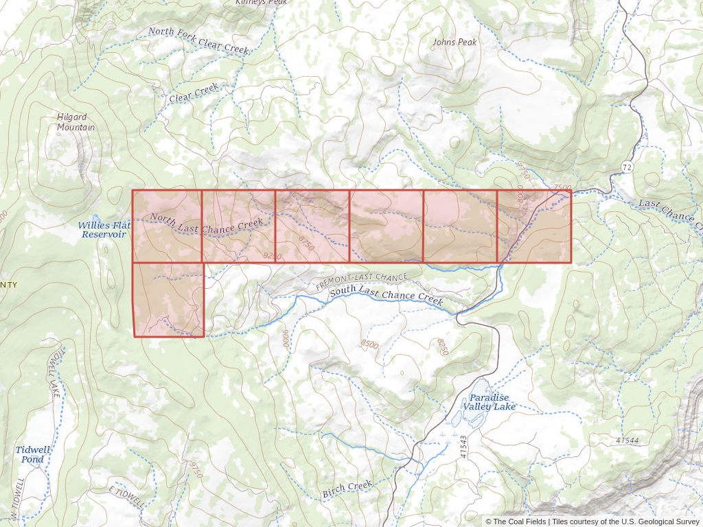 'Uinta Basin Prefered Coal Lease' | 3,895 acres in Sevier, Utah | Established in 1970 | Mountain States Resources | 'UTU    012251'
