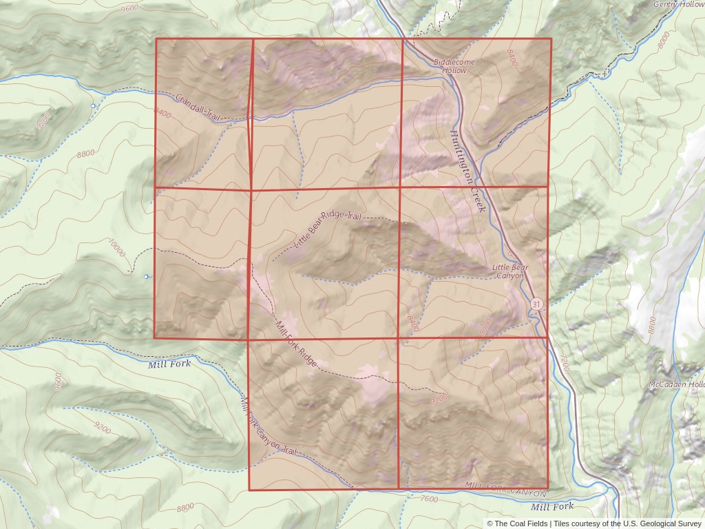 'Uinta Basin Coal Lease' | 440 acres in Emery, Utah | Established in 1976 | Mountain Coal Company LLC | 'UTU    033454'