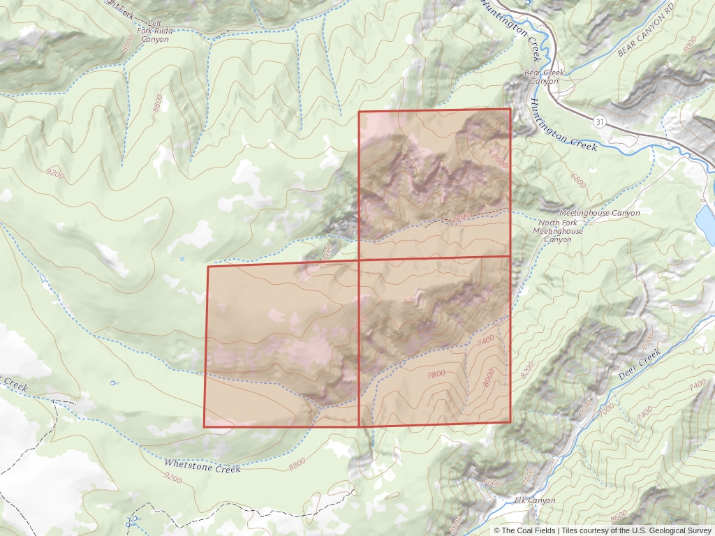 'Uinta Basin Regional Coal Lease' | 883 acres in Emery, Utah | Established in 1980 | Pacificorp Interwest Mining Co. | 'UTU    047979'
