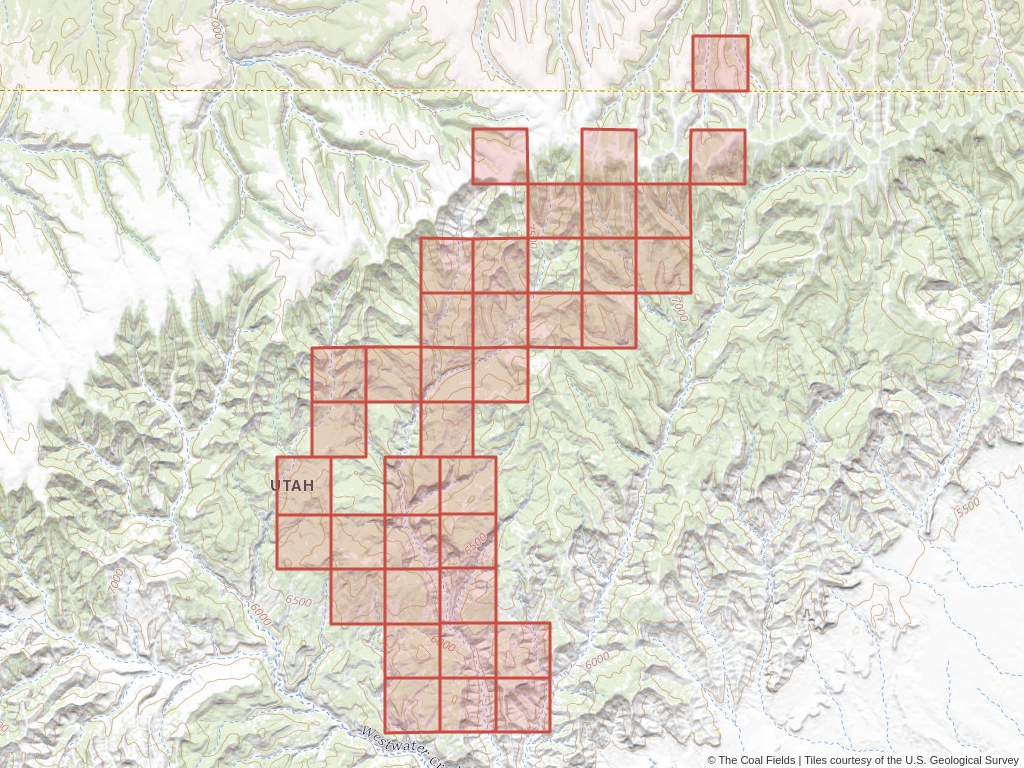 'Uinta Basin Coal Exploration License' | 23,742 acres in Uintah, Utah | Established in 1984 | Alpha Investments Co. | 'UTU    054110'