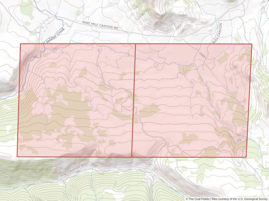 'Uinta Basin Coal Exploration License' | 480 acres in Duchesne, Utah | Established in 1989 | Canyon Fuel Co. | 'UTU    066506'