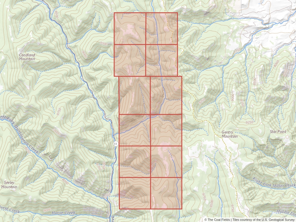 'Uinta Basin Coal Exploration License' | 7,176 acres in Emery, Utah | Established in 1991 | Plateau Mining Co. | 'UTU    069099'