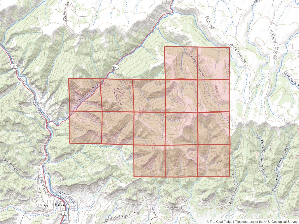 'Blackhawk Coal Mining Unit' | 7,369 acres in Duchesne, Utah | Established in 1990 | Plateau Mining Co. | 'UTU    073346'
