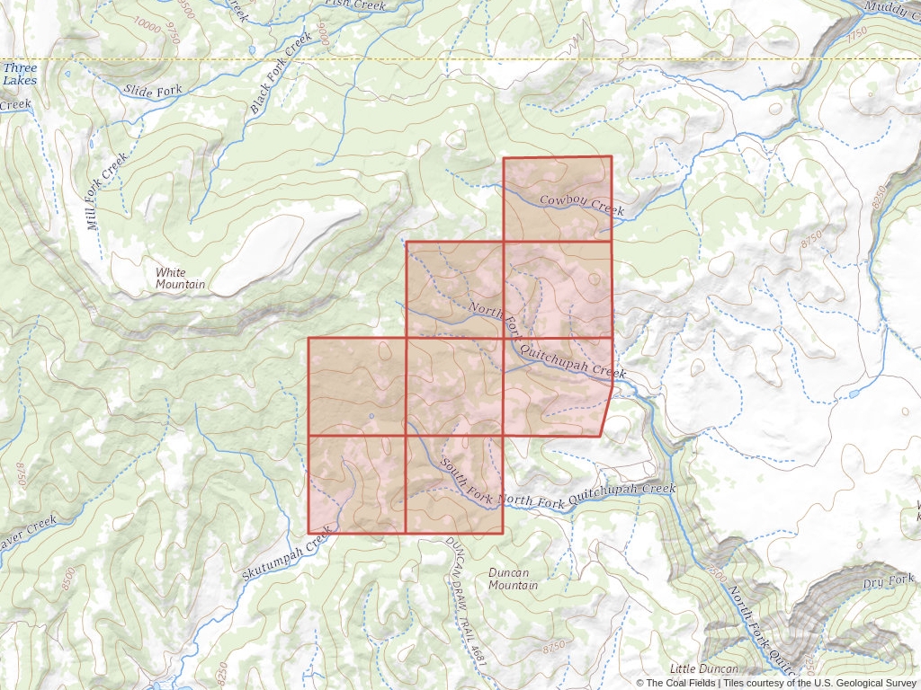 'Uinta Basin Coal Exploration License' | 2,096 acres in Sevier, Utah | Established in 2007 | Ark Land Company | 'UTU    085867'