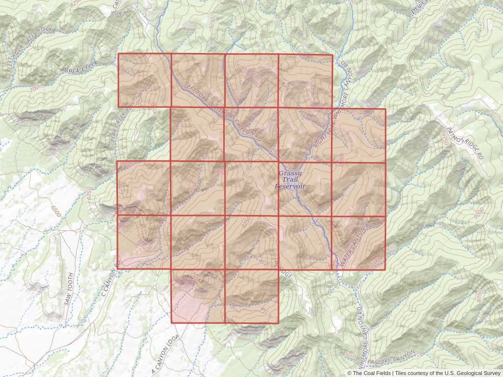 'Uinta Basin Coal Mining Unit' | 9,089 acres in Carbon, Utah | Established in 2011 | Utah American Energy Inc. | 'UTU    088553'