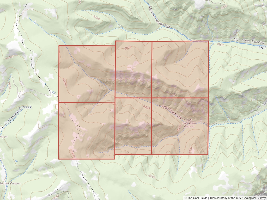 'Uinta Basin Coal Lease' | 30 acres in Emery, Utah | Established in 1952 | Pacificorp Interwest Mining Co. | 'UTU   0006039'