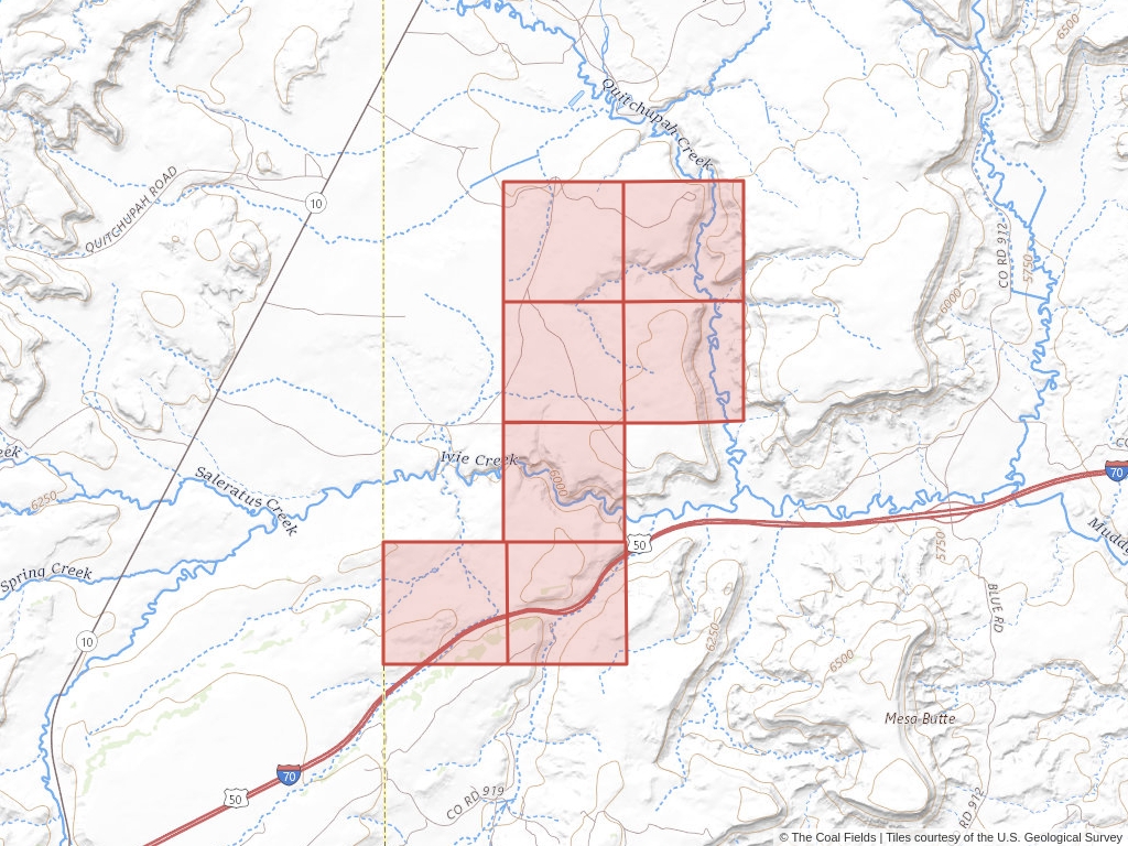 'Uinta Basin Coal Lease' | 2,577 acres in Emery, Utah | Established in 1961 | Consolidation Coal et al. | 'UTU   0073039'