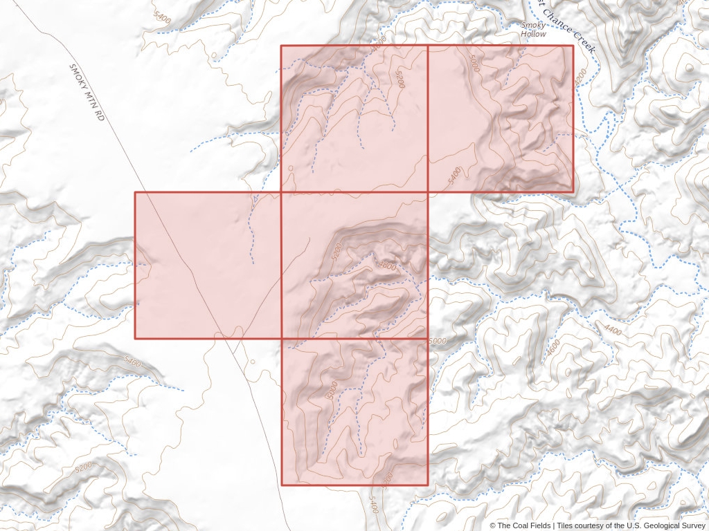 'Kaiparowits Basin Prefered Coal Lease' | 1,760 acres in Kane, Utah | Established in 1962 | 5 M Incorporated | 'UTU   0101141'
