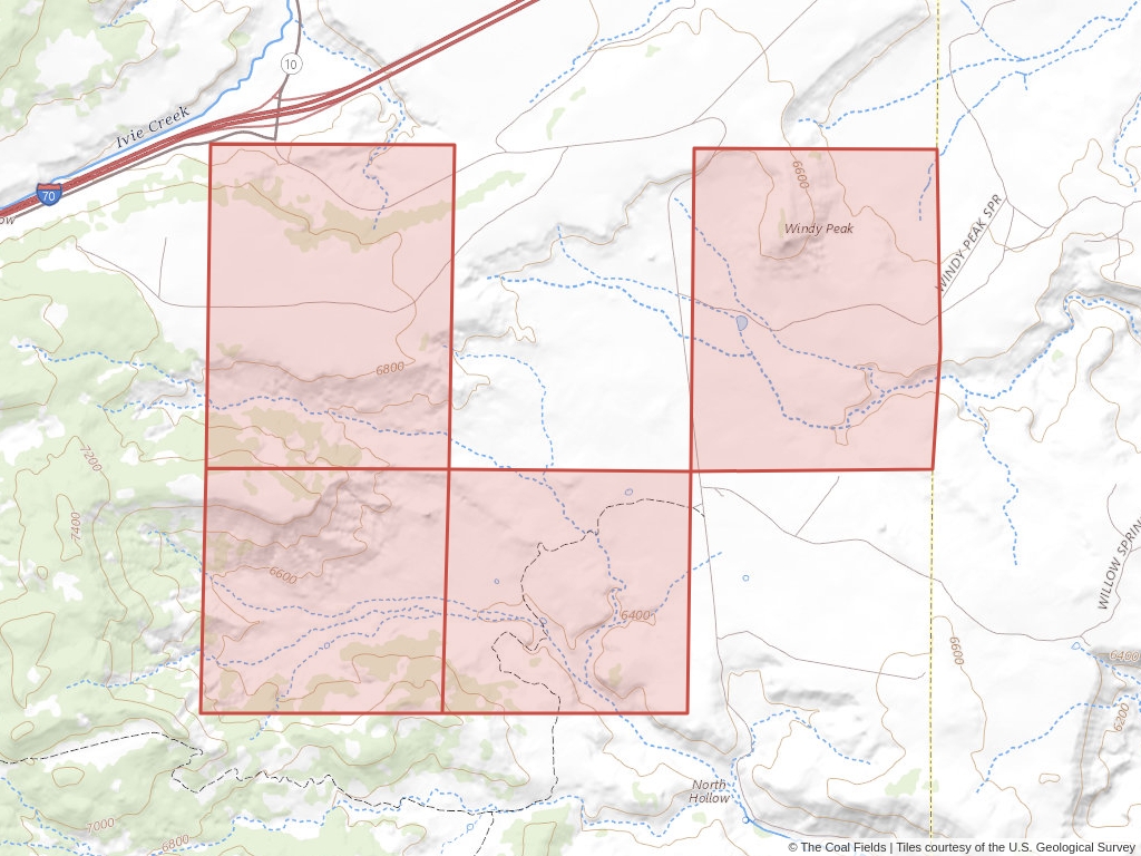 'Uinta Basin Prefered Coal Lease' | 856 acres in Emery, Utah | Established in 1962 | Consolidation Coal et al. | 'UTU   0101215'