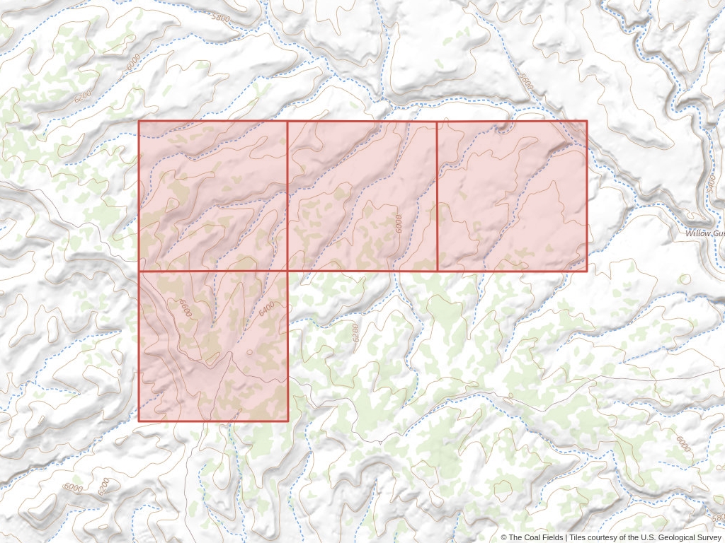 'Kaiparowits Basin Prefered Coal Lease' | 1,273 acres in Kane, Utah | Established in 1962 | 5 M Incorporated | 'UTU   0103133'