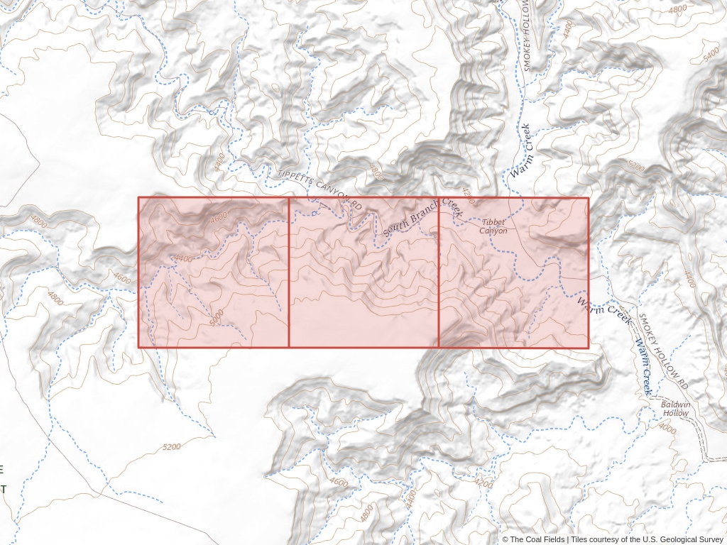 'Kaiparowits Basin Prefered Coal Lease' | 1,920 acres in Kane, Utah | Established in 1963 | Sorenson Resources et al. | 'UTU   0118366'