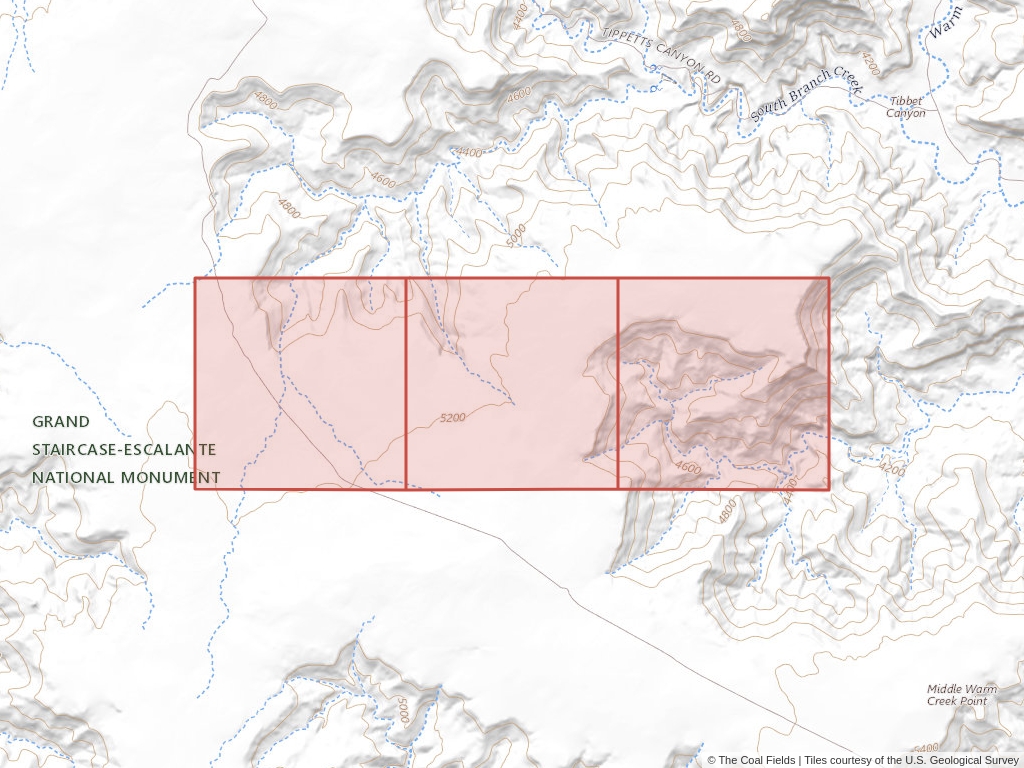 'Kaiparowits Basin Prefered Coal Lease' | 1,920 acres in Kane, Utah | Established in 1963 | Sorenson Resources et al. | 'UTU   0120794'