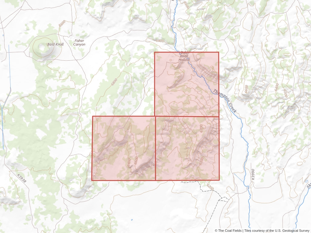 'Kaiparowits Basin Prefered Coal Lease' | 1,120 acres in Kane, Utah | Established in 1963 | Gayland Coal Inc. | 'UTU   0122579'