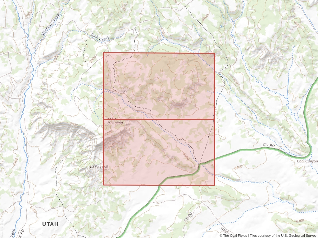 'Alton Prefered Coal Lease' | 582 acres in Kane, Utah | Established in 1963 | Nevada Electric Investments Co. | 'UTU   0122582'