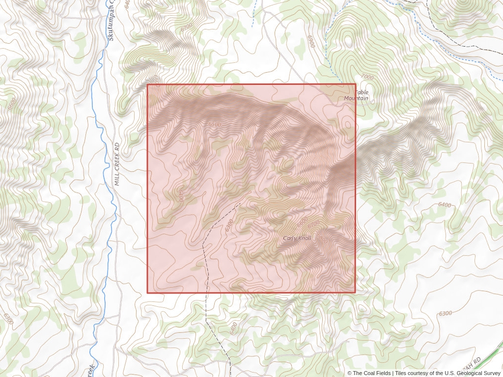 'Alton Prefered Coal Lease' | 320 acres in Kane, Utah | Established in 1963 | Gayland Coal Inc. | 'UTU   0122583'