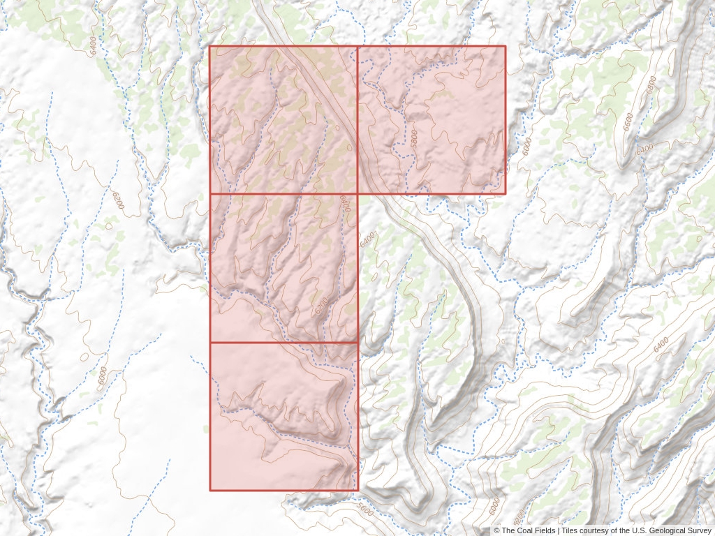 'Kaiparowits Basin Prefered Coal Lease' | 2,562 acres in Kane, Utah | Established in 1963 | Swanton Energy Resources | 'UTU   0130986'