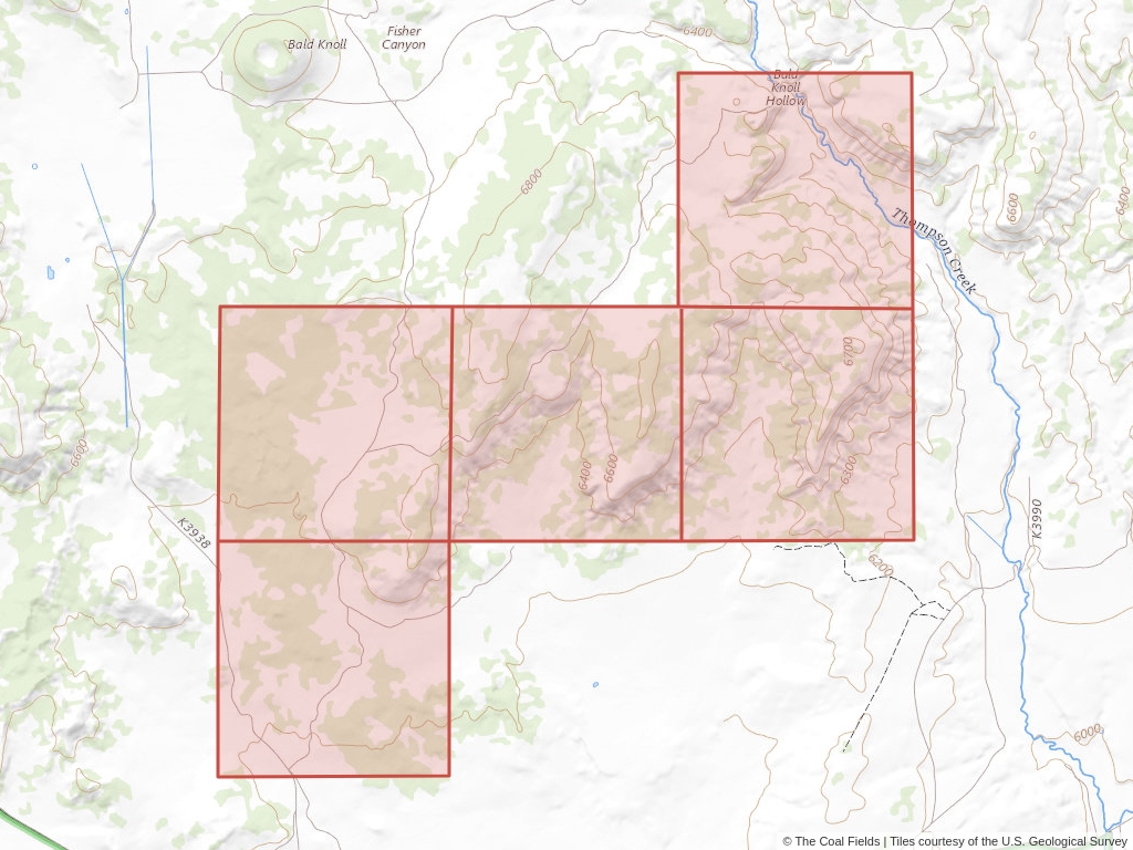 'Kaiparowits Basin Coal Lease' | 519 acres in Kane, Utah | Established in 1964 | Gayland Coal Inc. | 'UTU   0140770'