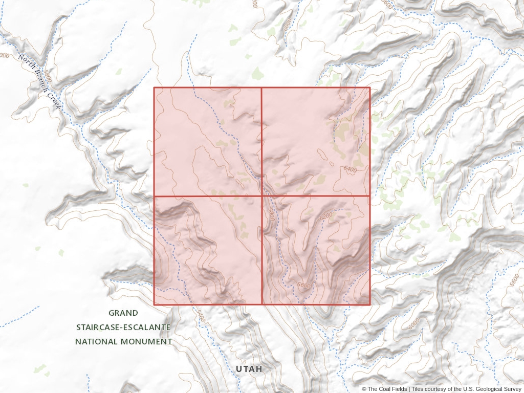 'Kaiparowits Basin Prefered Coal Lease' | 2,557 acres in Kane, Utah | Established in 1964 | Swanton Energy Resources | 'UTU   0140836'