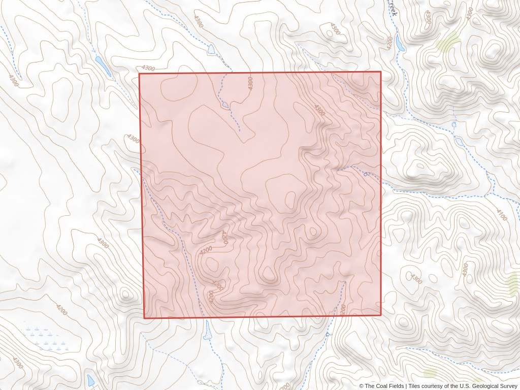 'Powder River Basin Coal Lease' | 40 acres in Campbell, Wyo. | Established in 1943 | Wyodak Resources Development | 'WYB   0037423'