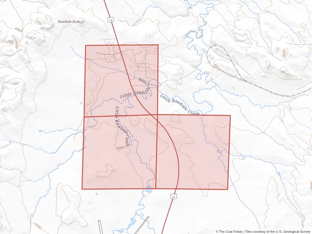 'Eagle Butte Mine Regional Coal Lease' | 549 acres in Campbell, Wyo. | Established in 1982 | Blackjewel LLC | 'WYW    078631'
