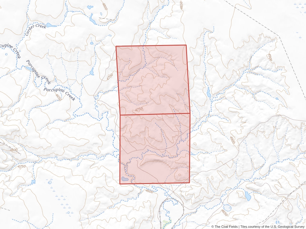 'Rochelle Mine Coal Lease' | 30 acres in Campbell, Wyo. | Established in 1966 | Peabody Powder River Mining LLC | 'WYW    125794'