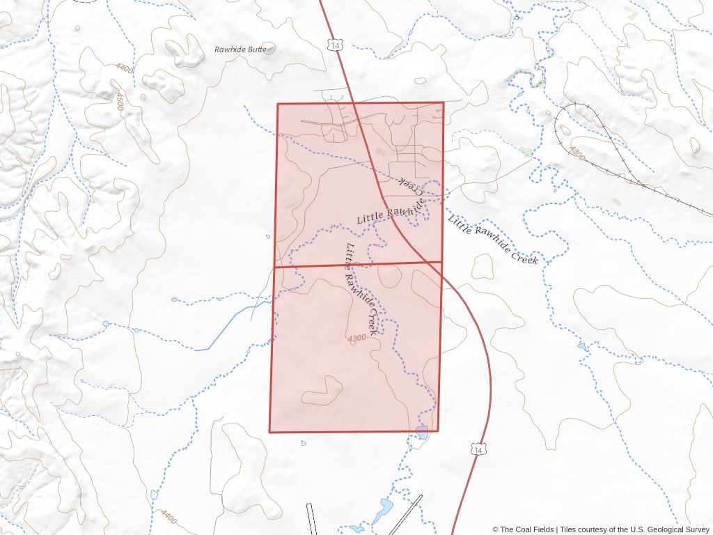 'Powder River Basin Coal Exploration License' | 320 acres in Campbell, Wyo. | Established in 1994 | BLM Casper Field Office et al. | 'WYW    132736'