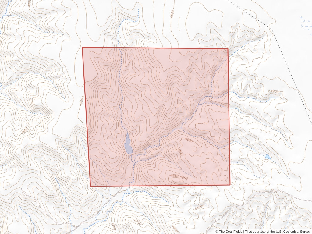 'Powder River Basin Coal Lease' | 19 acres in Campbell, Wyo. | Established in 1966 | Peabody Powder River Mining LLC | 'WYW    155534'