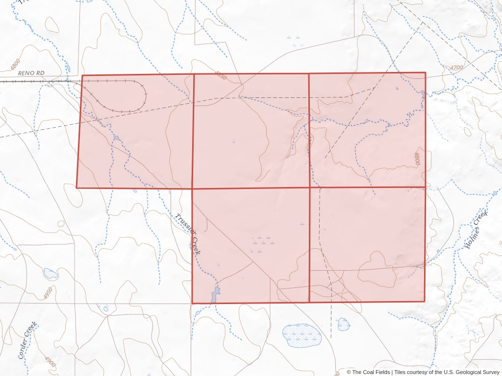 'Powder River Basin Coal Lease' | 997 acres in Campbell, Wyo. | Established in 1966 | BTU Western Resources Inc. | 'WYW    172414'