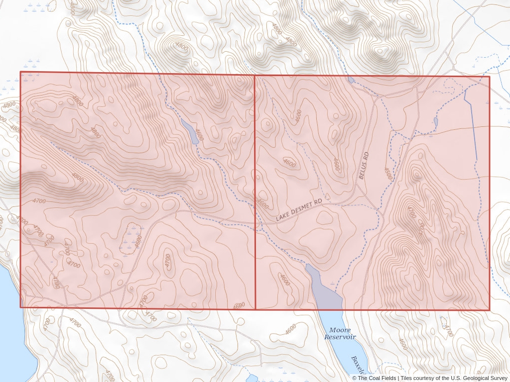 'Powder River Basin Coal Lease' | 320 acres in Johnson, Wyo. | Established in 1957 | Texaco Incorporated | 'WYW   0051959'