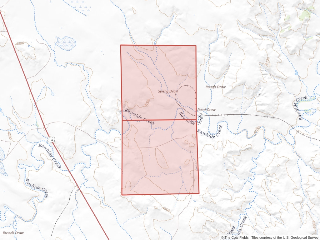 'Buckskin Mine Coal Lease' | 572 acres in Campbell, Wyo. | Established in 1966 | Kiewit Mining Properties Inc. et al. | 'WYW   0325878'