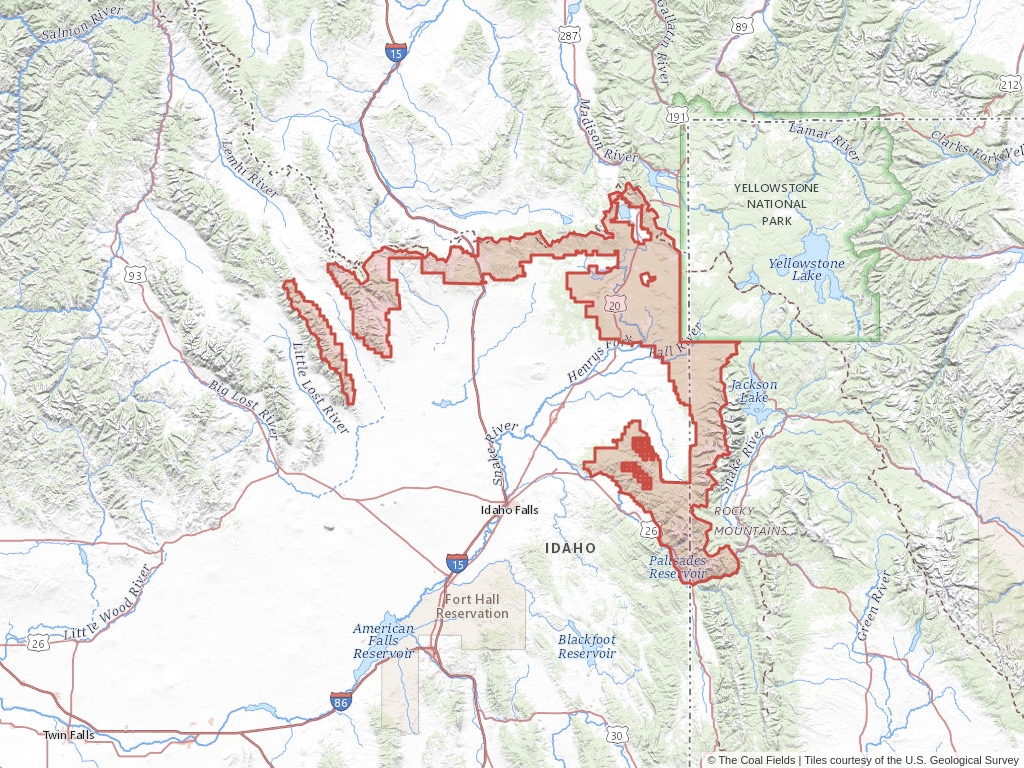 Targhee National Forest Coal Mining Leases