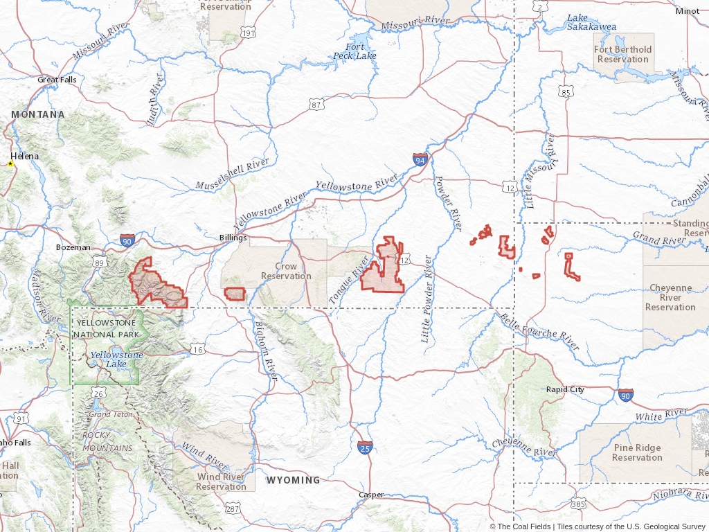Custer National Forest Coal Mining Leases