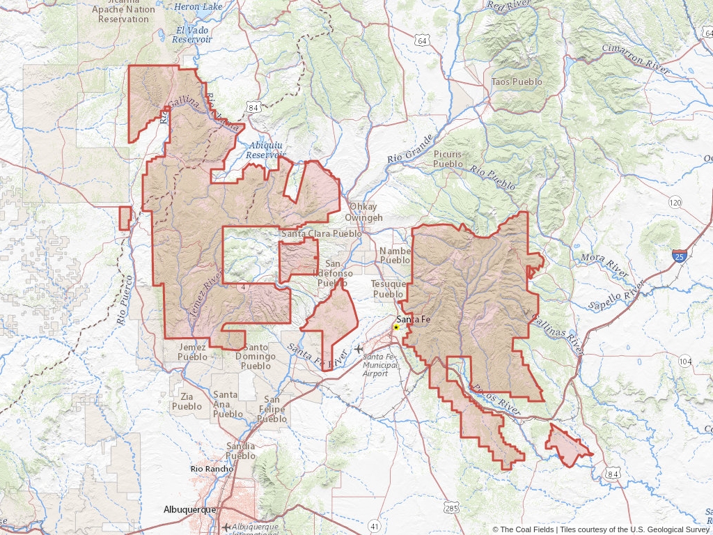 Santa Fe National Forest Coal Mining Leases