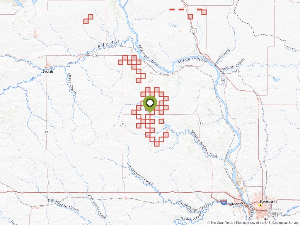 Center, North Dakota Coal Mining Leases