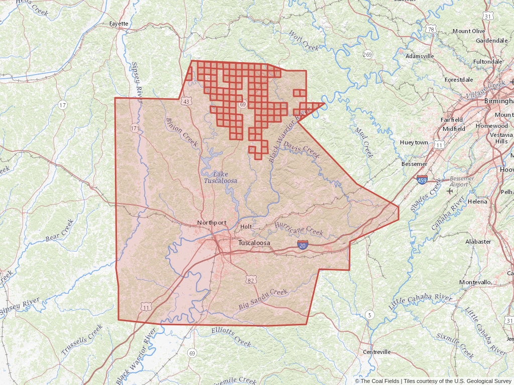 Tuscaloosa County Coal Mining Leases