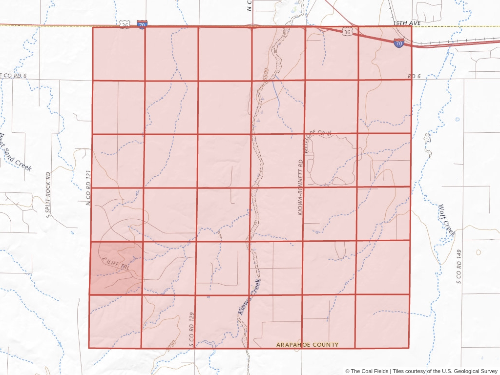 Sec. 30, T.4S, R.63W, 6th P.M. Coal Mining Leases