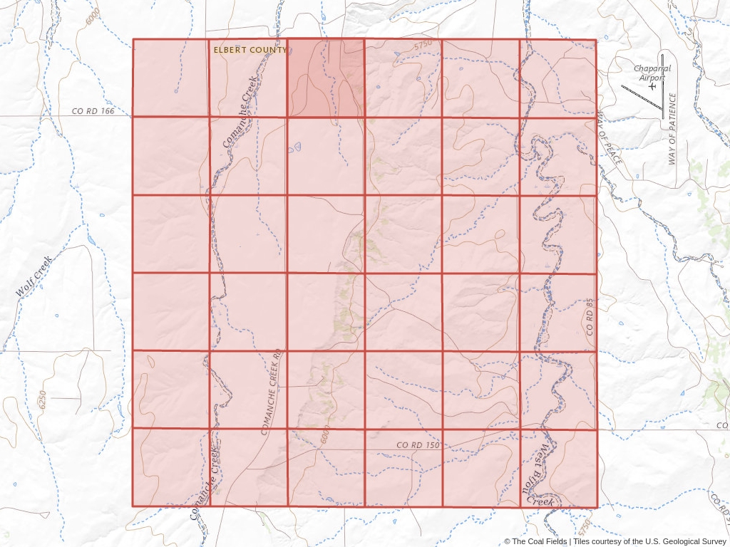 Sec. 4, T.7S, R.62W, 6th P.M. Coal Mining Leases