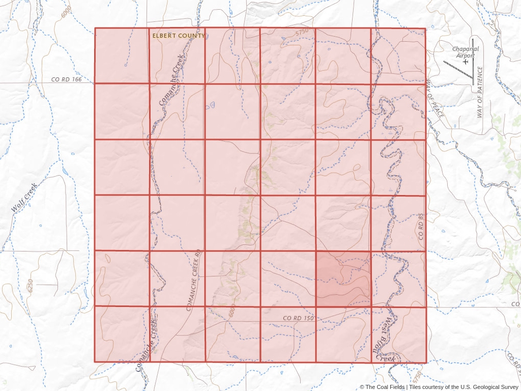 Sec. 26, T.7S, R.62W, 6th P.M. Coal Mining Leases