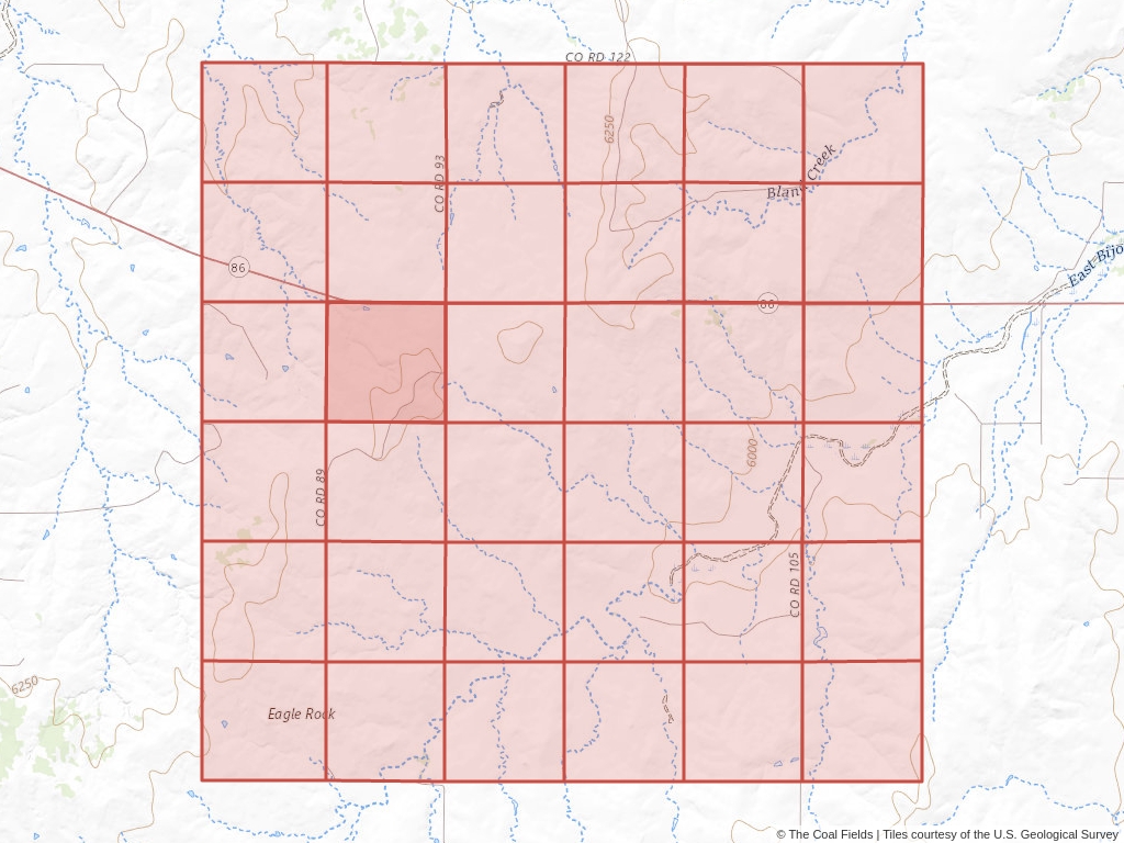 Sec. 17, T.9S, R.61W, 6th P.M. Coal Mining Leases