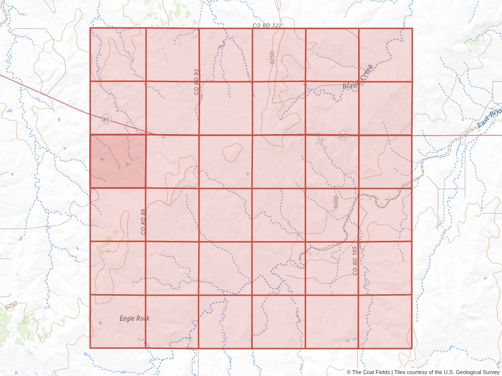 Sec. 18, T.9S, R.61W, 6th P.M. Coal Mining Leases