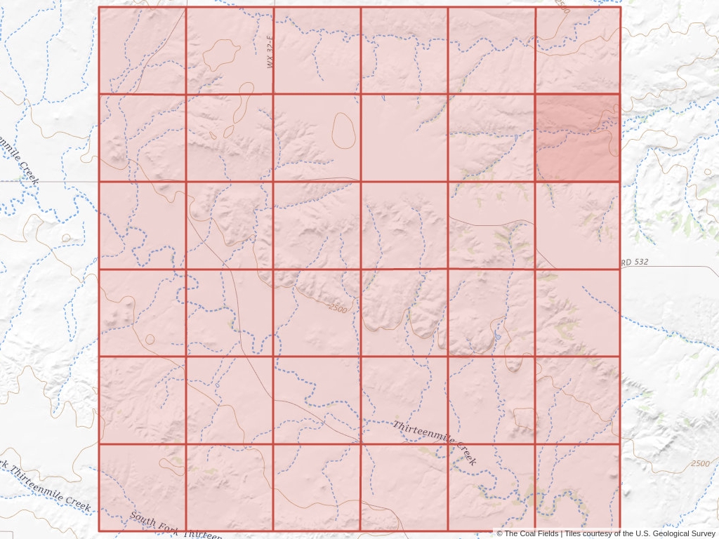 Sec. 12, T.19N, R.55E, Montana P.M. Coal Mining Leases