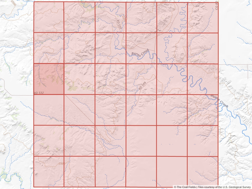 Sec. 18, T.19N, R.56E, Montana P.M. Coal Mining Leases