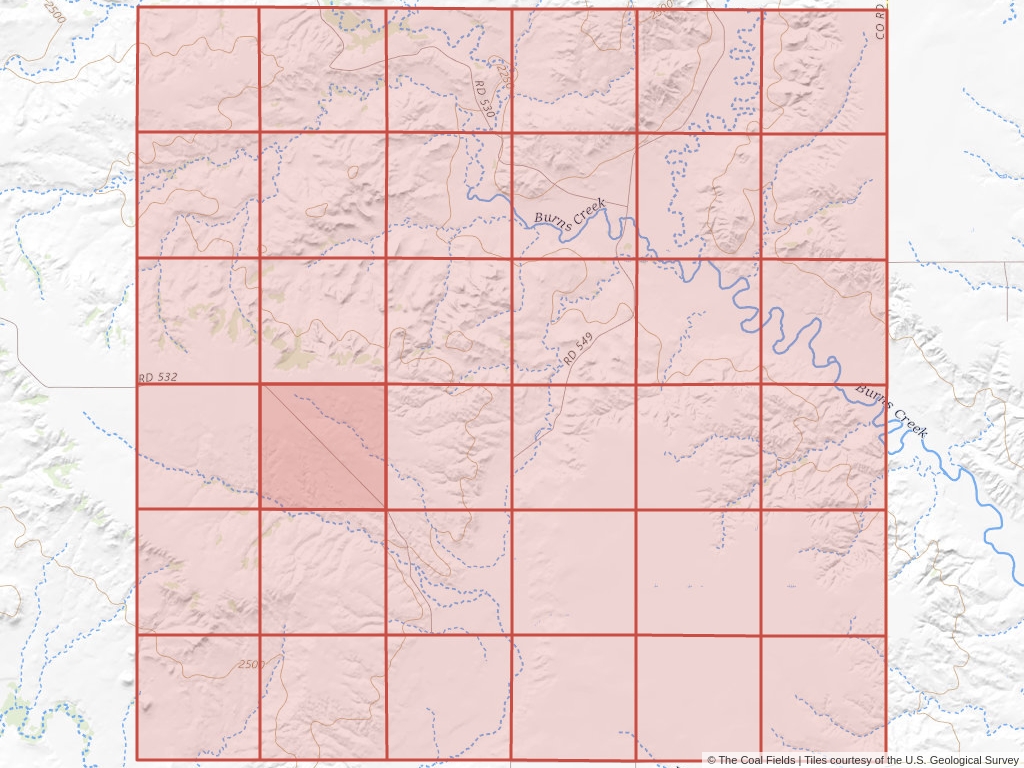 Sec. 20, T.19N, R.56E, Montana P.M. Coal Mining Leases