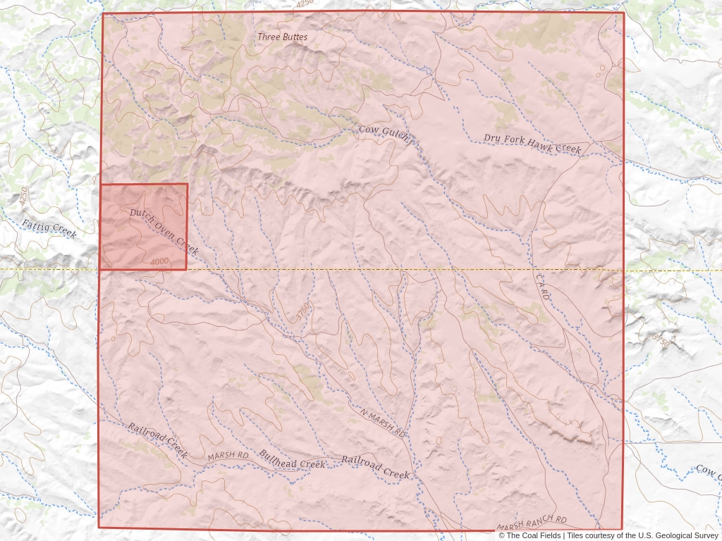 T.6N, R.28E, Montana P.M. Coal Mining Leases