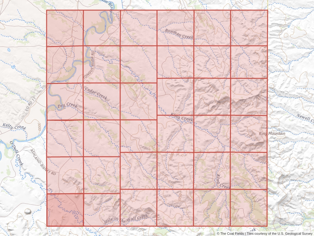 Sec. 31, T.4S, R.44E, Montana P.M. Coal Mining Leases