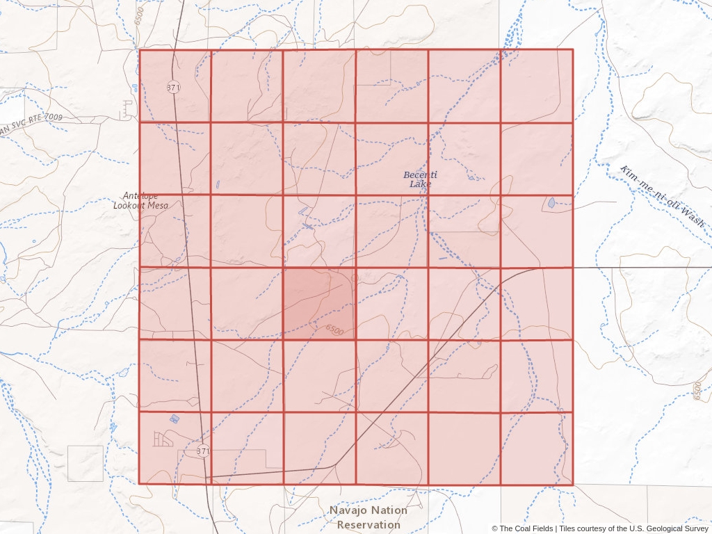 Sec. 21, T.18N, R.12W, New Mexico P.M. Coal Mining Leases