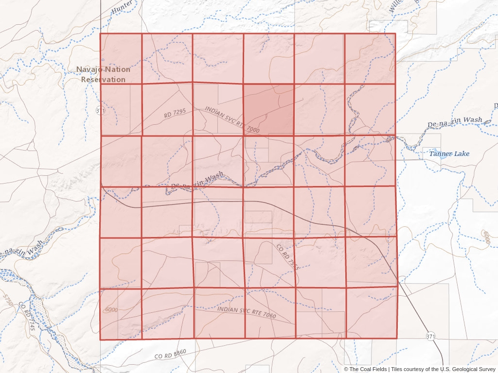 Sec. 10, T.23N, R.13W, New Mexico P.M. Coal Mining Leases