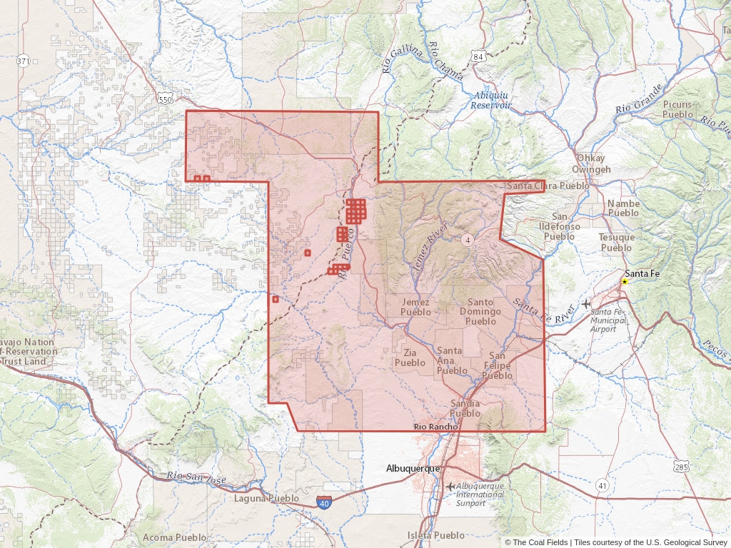 Sandoval County Coal Mining Leases